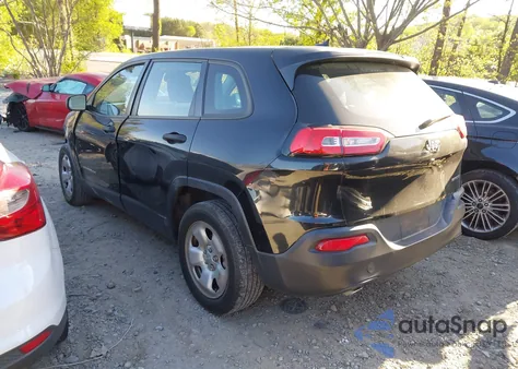 2015 Jeep Cherokee Sport из США, поврежденный, VIN 1C4PJLAB3FW579150